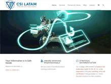 Tablet Screenshot of csilatam.com